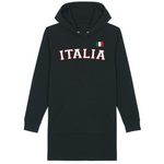 Italia  Italie - - Robe - Sweat à capuche - Coton bio 100 % - imprimé fr - Ici & Là - T-shirts & Souvenirs de chez toi