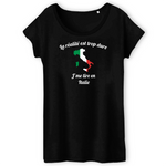 La réalité est trop dure jme barre en Italie - T-shirt Homme - imprimé FR - Ici & Là - T-shirts & Souvenirs de chez toi