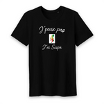 J'peux pas j'ai scopa - Italie - T-shirt unisexe coton bio - imprimé FR - Ici & Là - T-shirts & Souvenirs de chez toi