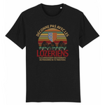 Déconne pas avec les Lozériens - T-shirt coton bio - imprimé dans le Midi - Ici & Là - T-shirts & Souvenirs de chez toi