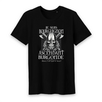 Thumbnail for Bourguignon ascendant Burgonde - T-shirt Coton Biologique 100 % - impression FR - Ici & Là - T-shirts & Souvenirs de chez toi