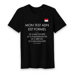 ADN 100 % Alsacien - T-shirt coton bio - imprimé FR - Ici & Là - T-shirts & Souvenirs de chez toi
