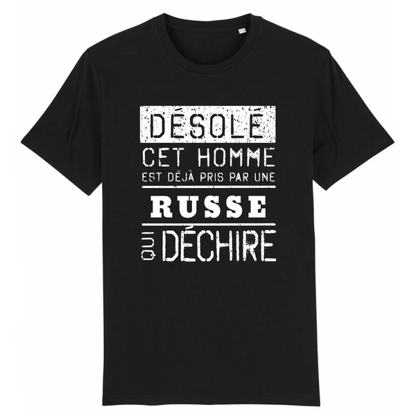 D sol cet homme est pris par une Russe qui d chire T shirt