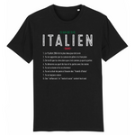 Tu sais que tu es Italien quand - T-shirt coton bio - imprimé fr - Ici & Là - T-shirts & Souvenirs de chez toi