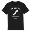 T-shirt Maroc noir - Mon histoire commence ici