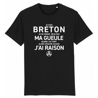 Thumbnail for Breton toujours raison R - T-shirt coton bio - imprimé FR - Ici & Là - T-shirts & Souvenirs de chez toi