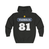 Hoodie Tarnais noir - Cadeau humour Pastis 81 face