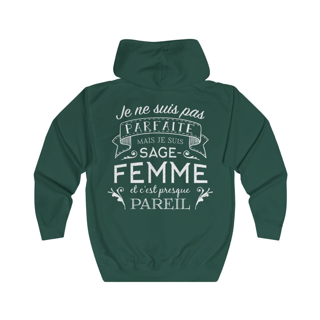 Veste zippée - Cadeau humour pour une Sage-femme