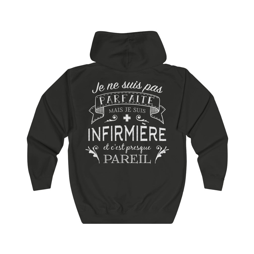 Veste zippée - Cadeau humour pour une Infirmière