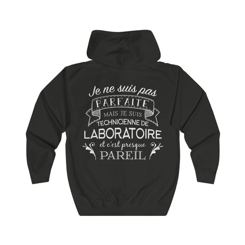 Veste zippée - Cadeau humour pour une technicienne de laboratoire