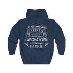 Veste zippée - Cadeau humour pour une technicienne de laboratoire