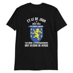 8e jour Franc-Comtois T-shirt Standard et humoristique pour les Francs-Comtois - Ici & Là - T-shirts & Souvenirs de chez toi