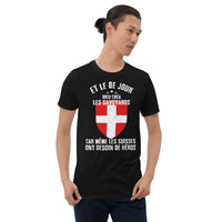 Thumbnail for Le 8e jour Dieu créa les Savoyards - T-shirt Standard - Ici & Là - T-shirts & Souvenirs de chez toi