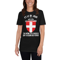 Thumbnail for Le 8e jour Dieu créa les Savoyards - T-shirt Standard - Ici & Là - T-shirts & Souvenirs de chez toi
