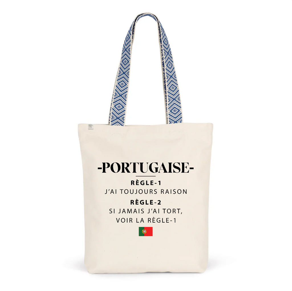 Portugaise R gles Sac r utilisable totebag Cadeau dr le