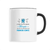 Tasse souvenir de Franche-Comté - Collection coton bio - imprimé FR