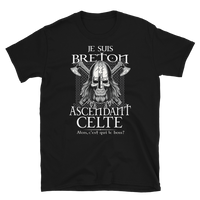 Thumbnail for T-shirt Bretagne gris foncé - Fierté celtique avec humour