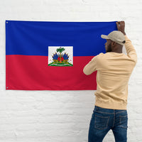 Thumbnail for Drapeau Haïti, drapeau haïtien de haute qualité premium