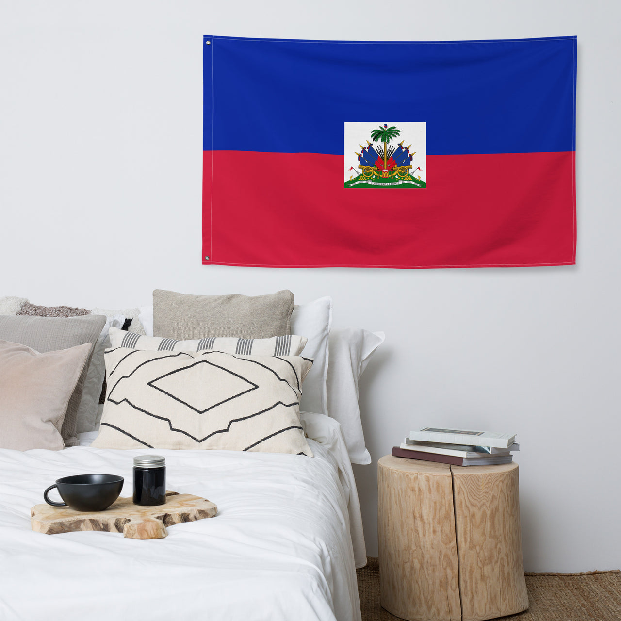 Drapeau Haïti, drapeau haïtien de haute qualité premium