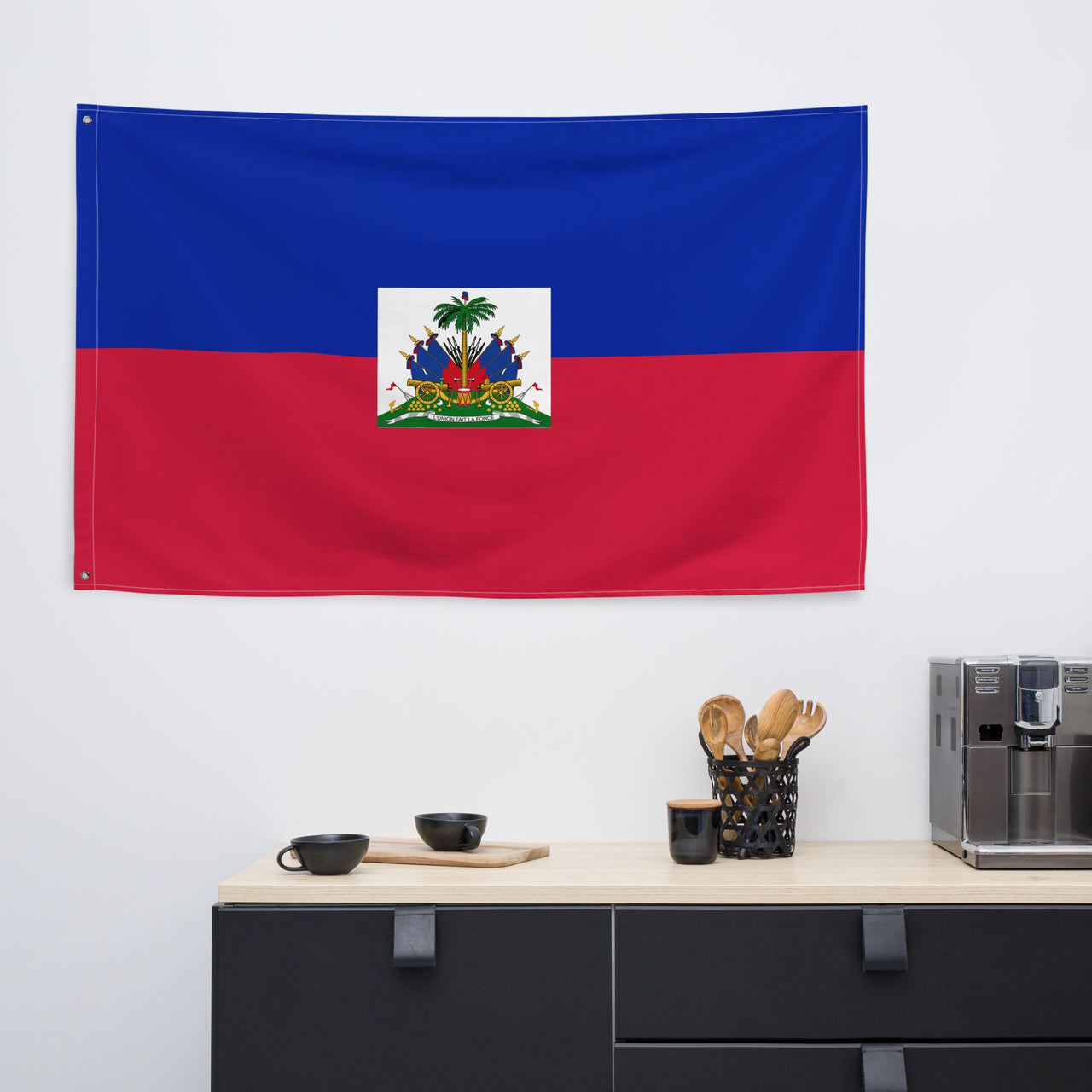 Drapeau Haïti, drapeau haïtien de haute qualité premium