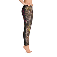 Thumbnail for Leggings chasse d'automne camouflage - Élégance en pleine nature