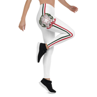 Thumbnail for Leggings Italie - Symbole de la république Italienne face