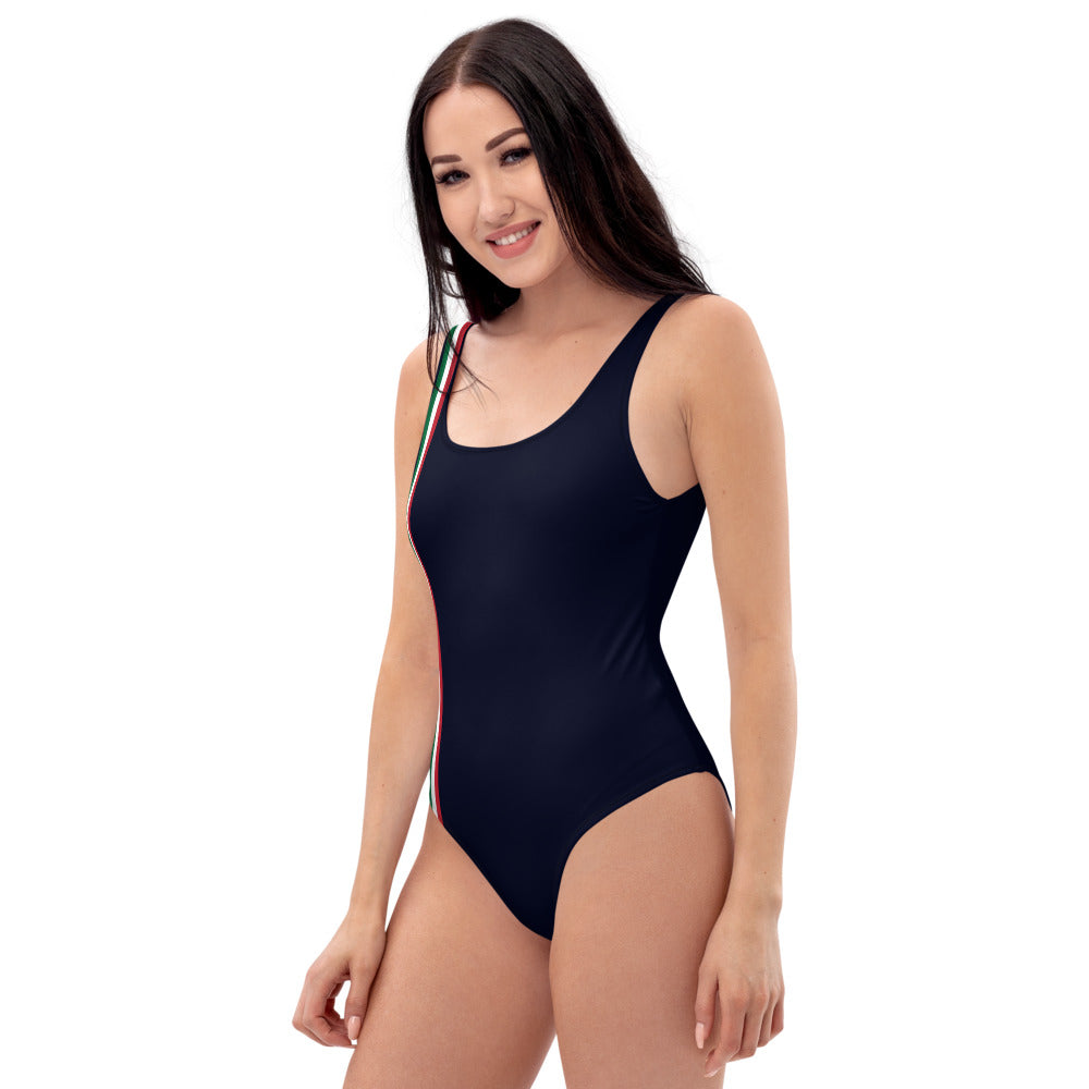 Maillot de bain Italie vert blanc rouge - Style italien chic