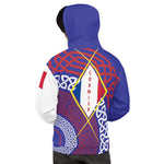 Sweat à capuche pour les Acadiens Cormier : Design drapeau tricolore étoilé - Impression complète - Ici & Là - T-shirts & Souvenirs de chez toi