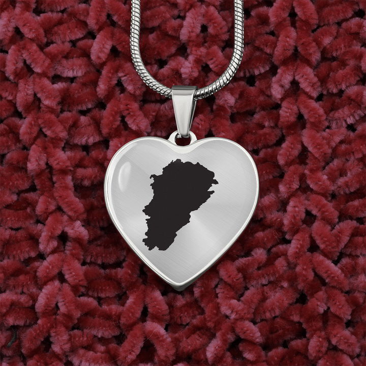 Pendentif CŒUR® de Franche-Comté - Cadeau pour une Franc-Comtoise - Bijouterie