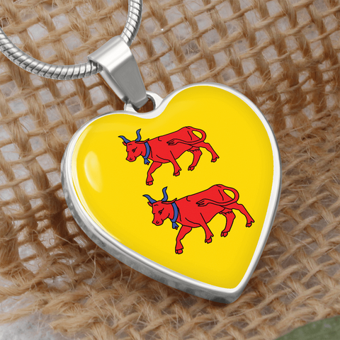 Collier pendentif COEUR DE BÉARN® - Cadeau pour une Béarnaise - Bijouterie