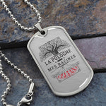 Collier et médaille pendentif militaire RACINES® Polonaises - cadeau pour un Polonais - Bijouterie