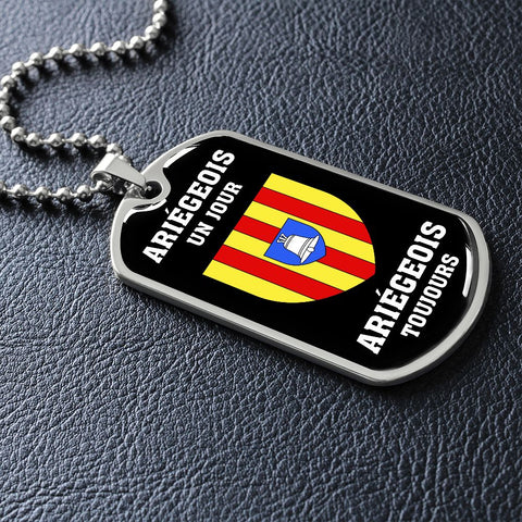 Médaille militaire Ariégeois Toujours, Cadeau pour un Ariégeois - Bijouterie
