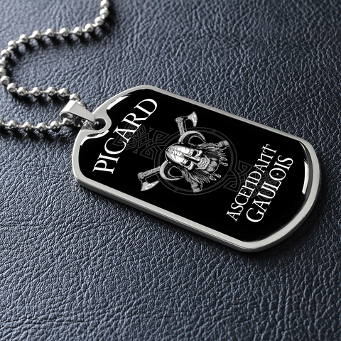 Collier et médaille ASCENDANT® Gaulois cadeau pour un Picard - Bijouterie