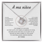 Collier pendentif PIERRE DE L'INFINI® - Cadeau pour sa nièce - Bijouterie