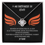 Collier Pierre de L'INFINI - Cadeau et carte pour une Mortarde - Bijouterie