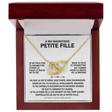 Collier pendentif DOUBLECOEUR® - Cadeau d'une grand-mère à sa petite fille - Bijouterie