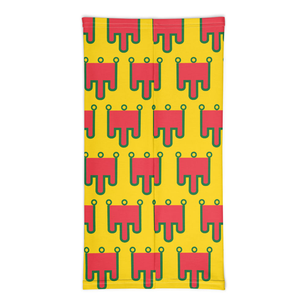 Masque Auvergne rouge - Bandeau blason auvergnat humoristique