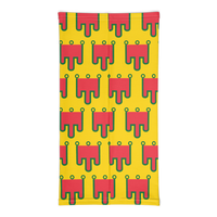 Thumbnail for Masque Auvergne rouge - Bandeau blason auvergnat humoristique