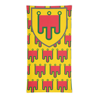 Thumbnail for Masque Auvergne jaune - Bandeau blason auvergnat humoristique