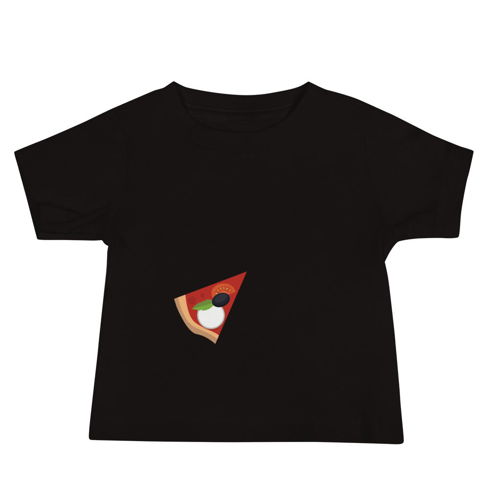 T-shirt bébé Italie - Petite part de pizza père-fils