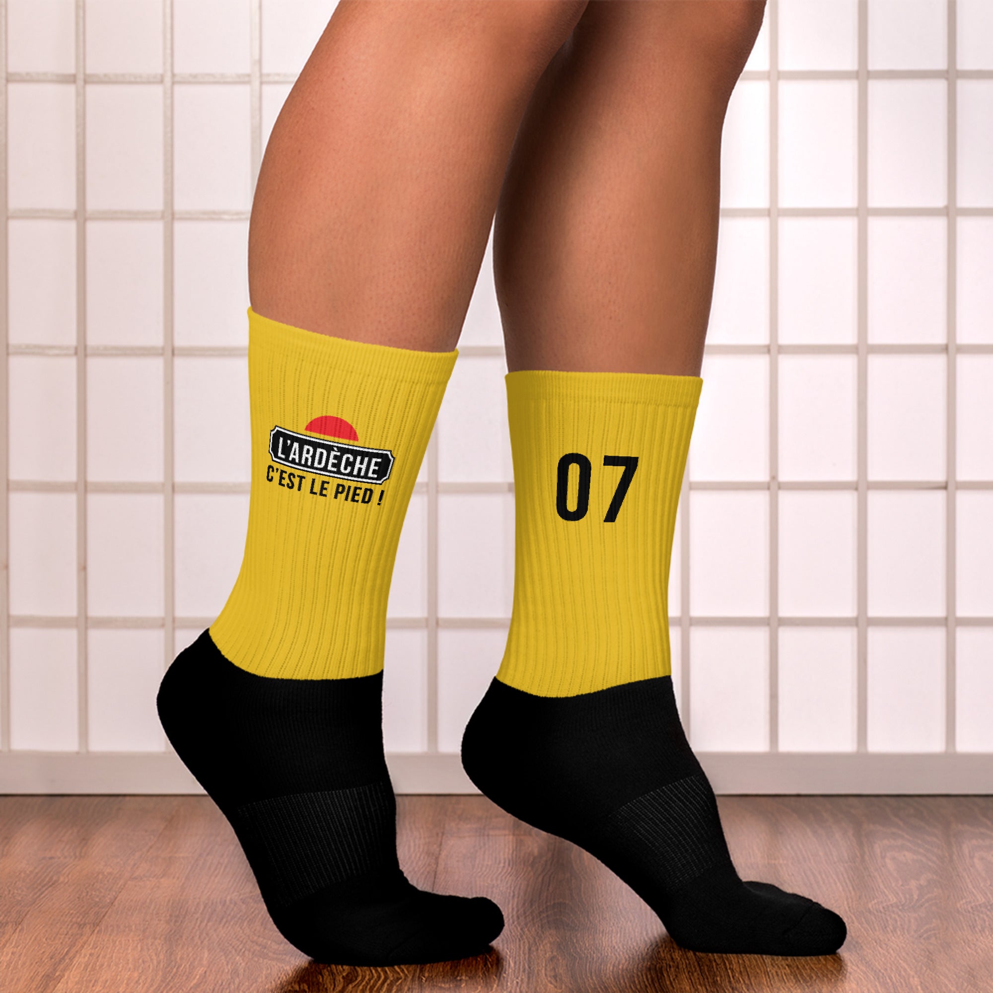 Chaussettes cadeau Ardeche Pastis C'est le pied