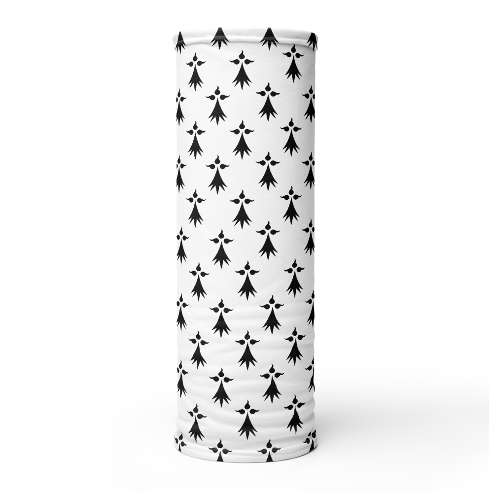 Cache-cou Bretagne - Bandeau hermines bretonnes