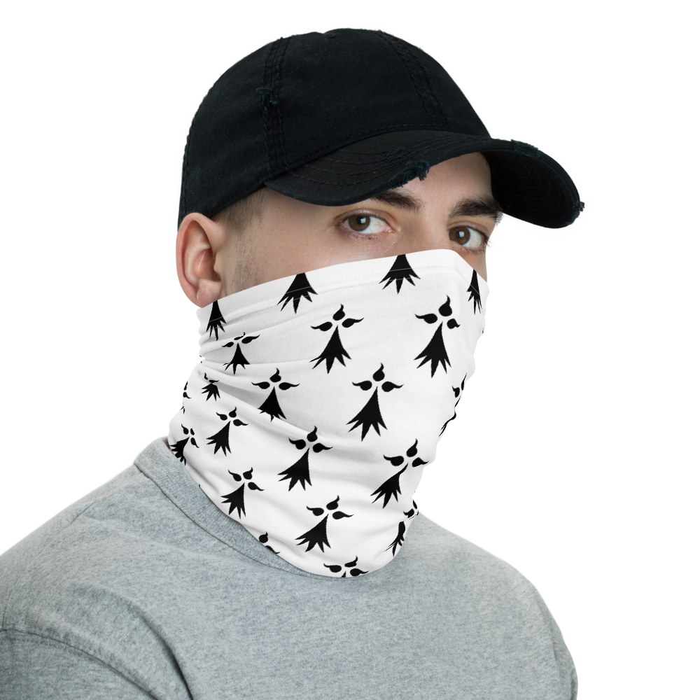 Cache-cou Bretagne - Bandeau hermines bretonnes