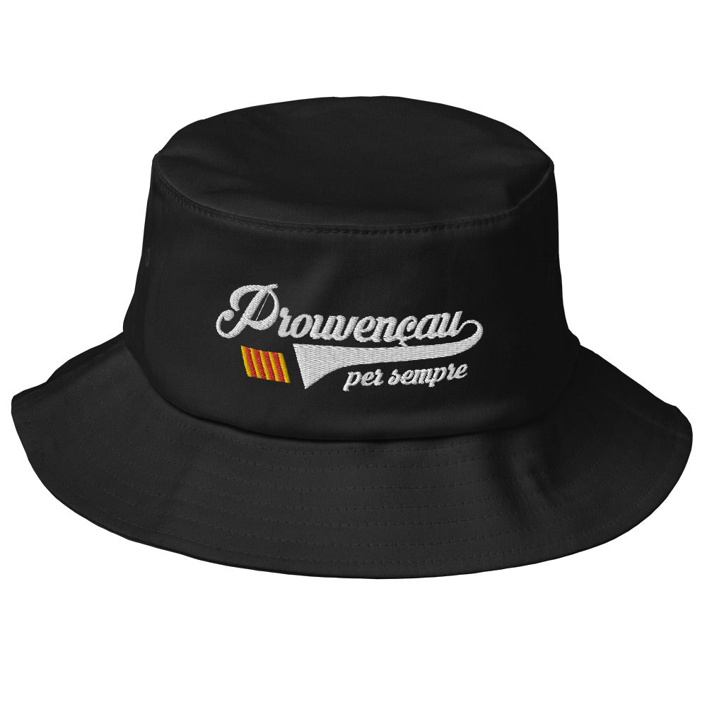 Bob provençal noir - style vintage années 80-90