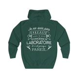 Veste zippée - Cadeau humour pour une technicienne de laboratoire