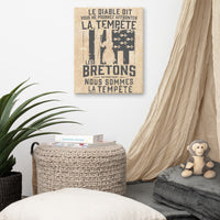 Thumbnail for Toile Bretagne - Les Bretons face à la tempête