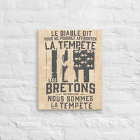 Thumbnail for Toile Bretagne - Les Bretons face à la tempête