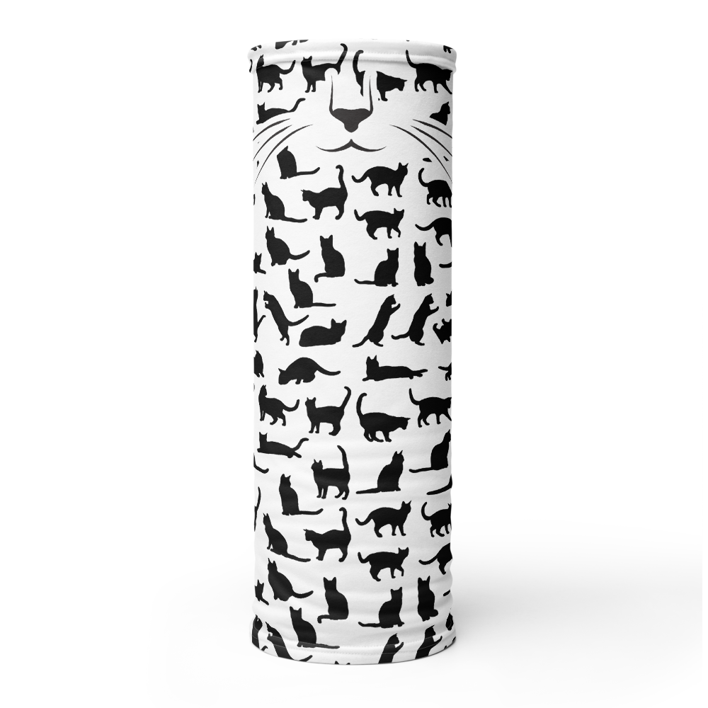 Chat - Bandeau - Masque - Cache cou - imprimé chats - Ici & Là - T-shirts & Souvenirs de chez toi