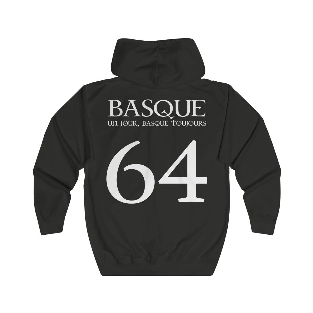 Veste zippée - Cadeau humour pour un Basque