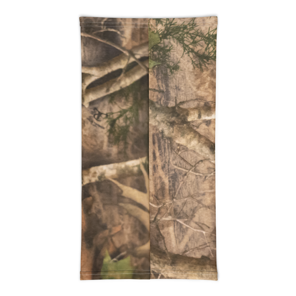 Cache-cou chasseurs camouflage bois d'automne - design pratique et tendance